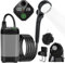 GuKKK Tragbare Campingdusche mit Pumpe, Camping Dusche mit Wiederaufladbarem 7800mAh Akku und Temperaturanzeige, Mobile Outdoor Duschen mit Einstellbar Duschkopf und 2M Schlauch, für Camping Reisen