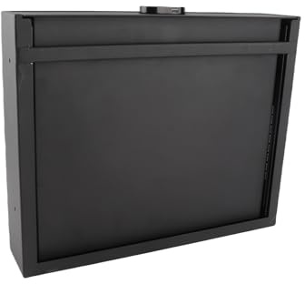 Cassaforte intelligente per impronte digitali ad alta sicurezza, scatola portatile per casa, ufficio e viaggi, versatile custodia per cassetti con tecnologia di sblocco rapido