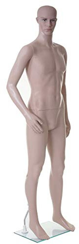 Manichino sartoriale vetrina altezza naturale HWC-E37 polipropilene uomo