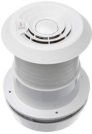 Riloer Ventilatore per camper, ventilatore di raffreddamento di scarico, ventilatore di scarico di raffreddamento di ventilazione del tetto del camper da 12 V, per case rimorchi da viaggio caravan