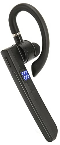 Headset, Freisprechfunktion, Einzelnes Ohr, Rauschunterdrückung, Digitalanzeige, IPX7, Wasserdicht, Sprachsteuerung, Drahtloser Ohrhörer für Autofahren, Geschäft, Büro