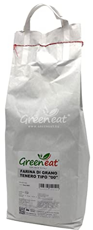 5 kg farina TIPO 00 doppio zero di grano tenero italiana origine Puglia per Dolci Pizza Lievitati