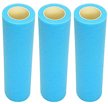 Voomey 22,9 cm Schaumstoff-Farbroller, hochdichte Schaumstoffrolle, Farbrollen zum Malen von Wänden, 3 Stück, zum Malen von Häusern oder Möbeln usw.