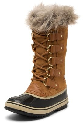 Sorel Joan Of Arctic Boot WP, Stivali Invernali, Donna, Camel Brown/Black 2024/2025, 37.5 EU