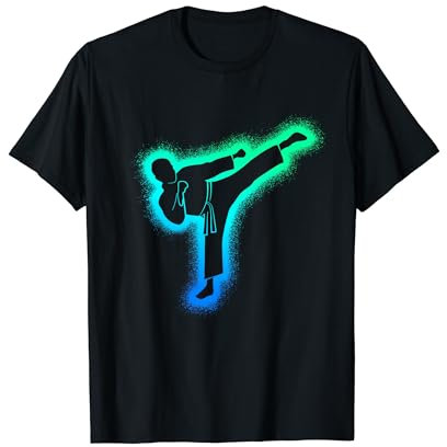 Taekwondo Kampfsport Herren Kinder Jungen Karate T-Shirt