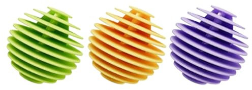 Tumble Dryer Balls 3 Pack Energy Saving Dryer Balls Silicone Laundry Balls for Home Washing Machine Quick Drying Non-Melt New Softer Material Tumble Dryer Ball Clothes Will Come Out Soft Fluffy