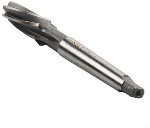 Alésoir à main avec 1 10 angle conique HSS en alliage d'acier pour usinage (14 mm)