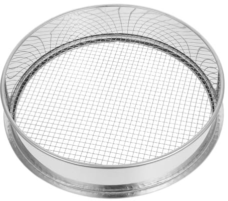 BESTonZON De Para Jardinería De Acero Inoxidable Malla De Herramienta para para Jardín y Separación De Rocas y Exteriores