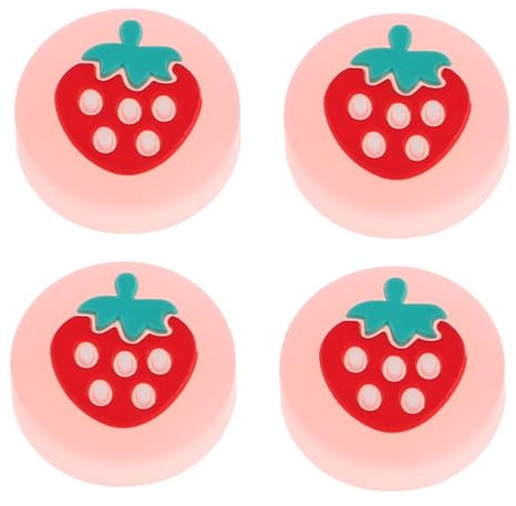 HOUDERCO 4pezzi Joystick Caps Notturni Per Coperture in Silicone Per Pulsanti Accessori Per Gaming Facili Installare e Resistenti