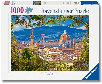 Ravensburger Puzzle 1000 pezzi, Il Duomo Firenze – Puzzle Adulti +14 anni, 70 x 50 cm, Puzzle per Adulti, Foto Fireze Italia, Idee Regalo