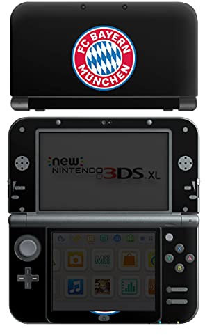 DeinDesign Skin kompatibel mit Nintendo New 3DS XL Folie Sticker FC Bayern München Logo FCB