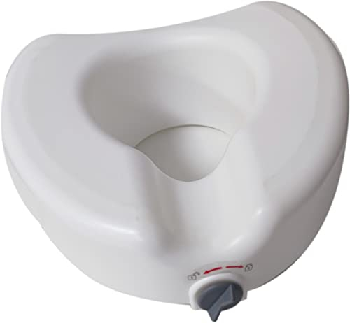 DYNASUN - Rialzo (12 cm) WC universale, adattatore water, alzawater per anziani, disabili, Conforme CE