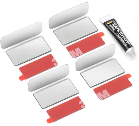 Tonitrui Cabinet Door Magnetic Catch, 4 Pack 0.08in Cabinet Door Magnets for Wardrobe Closet Shutter Drawer Cabinet Closure