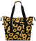 HAWEE Erweiterbare Reisetasche für Damen, mit Trolleyhülle/Nasstasche, Wochenend-Reisetasche, großes Handgepäck, Übernachtungsgepäck, Sonnenblume, Einheitsgröße, Erweiterbares Gepäck