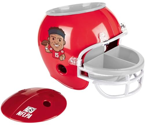 Kansas City Chiefs NFLPA American Football Snack Helm Helmet ** Patrick Mahomes **