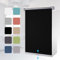 Grandekor Rollos ohne Bohren Schnurlos 50x120cm(BxH) Schwarz Verdunklungsrollo Thermorollo Rollo Klemmfix Springrollo Fenster Rollos für innen Hitzeschutz Sichtschutz Verdunkelung