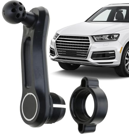 Förlängning av bilstöd – utbyggbar arm med en boll på 17 mm för universellt stöd | Justerbara tillbehör för förlängning av smartphone-support i bilen u