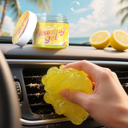 ASFSKY Car Cleaning Gel Universal Dust Cleaning Gel Keyboard Cleaning Putty