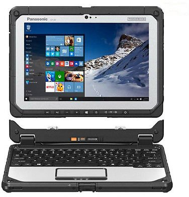 CF-20/8 GB RAM/240 GB Solid State Festplatte/WiFi/4G LTE/PANASONIC TOUGHBOOK/Laptop Computer/ 2-in-1 Notebook Tablet PC/VERIZON/Sprint/AT&T/TOUGHBOOK/Voll Robust (128 GB SSD)