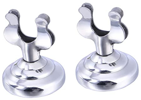 LIFKOME 2 Pezzi in Acciaio Inox a Forma di Forchetta da Tavolo Porta-menù per Ufficio Festa di Nozze Banchetto