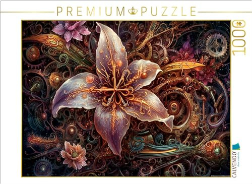CALVENDO Puzzle Goldene Lilie | 1000 Teile Lege-Größe 64 x 48 cm Foto-Puzzle für glückliche Stunden