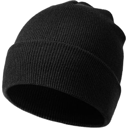 WOXJENA Cappello Invernale Uomo Donna， Cappello a Maglia， Berretto Invernale Adulto Unisex， Berretto in Poliestere， Berretto Moderno Morbido ed Elastico in Materiale Traspirante