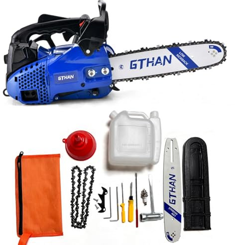 25.4cc Top Handle Chainsaw 2-Cycle Gas Chainsaw 12 Inch Petrol Handheld