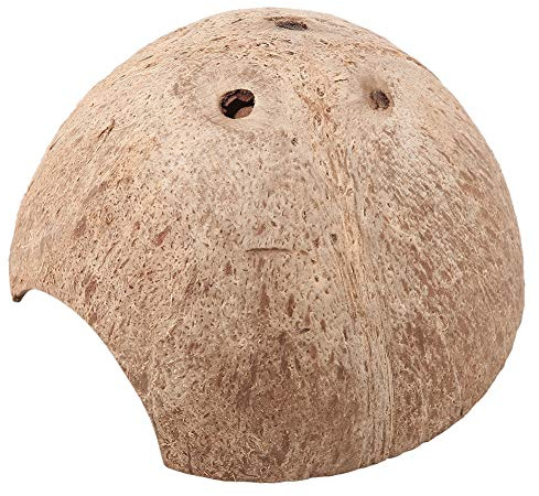 Generic Cueva de de Tortuga, Escondite Natural Seguro para Reptiles y Anfibios, Decoración de Acuario para Pecera, 7 Cm X 12 Cm, 1 Pieza