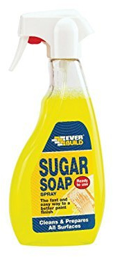 Everbuild 5 X EVBSOAPSPRAY 500 ml Sugar Soap Trigger Spray