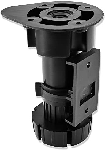Mprofi MT® 4 Pezzi | Piedini per Mobili Regolabili 100mm - 160mm | Gambe Base per Scrivania Mobili | Piedi per Mobili per Armadietto, Divano, Tavolo, Letto Gambe | Piede per Zoccolo