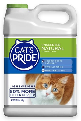 Cat's Pride Natural Lightweight Hypoallergenic Clumping Litter 10lb