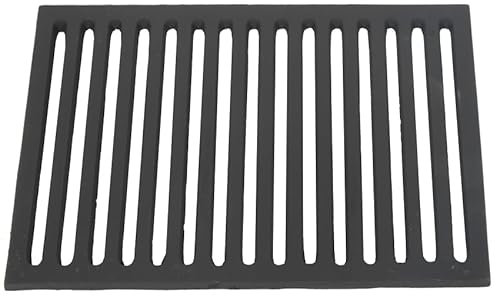 16 Inch Spanish/Valencia Dog Basket Fire Grate Flat - Cast Iron