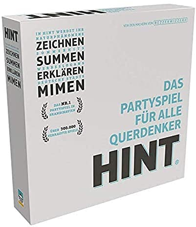 Bezzerwizzer Studio, HINT, Partyspiel, Ratespiel, 4+ Spieler, Ab 15+ Jahren, 45 Minuten, Deutsch