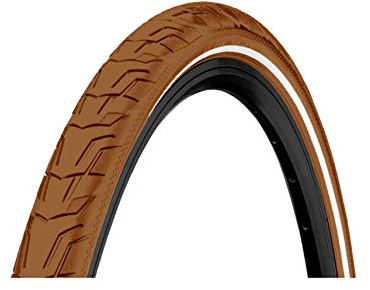 Continental City- / Trekking- und E-Bike-Reifen, 28 Zoll, Ride Stadt, braun