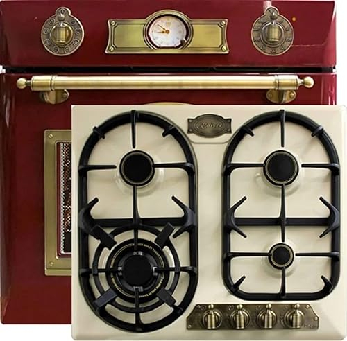 Kaiser Set de cuisinières à gaz EH 6355 RotEm+KG 6325 ElfEm Turbo, Kit de four électrique 79 L, Fours encastrables+plaque de cuisson à gaz 60 cm, propane/gaz naturel