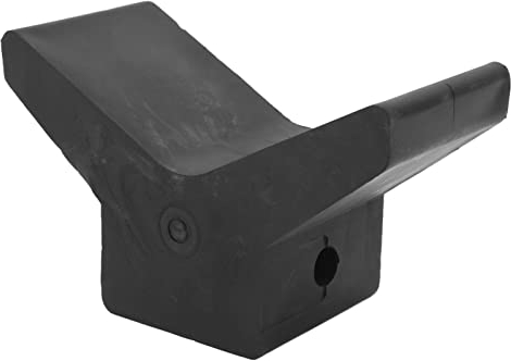 Bugpuffer Schwarz Blau Stevenschutz Auflage Bootstrailer Zubehör Bootsanhänger C.H. Yates 7Y44-4, Schwarz - 4x4x0.5 für Boot & PWC Trailer