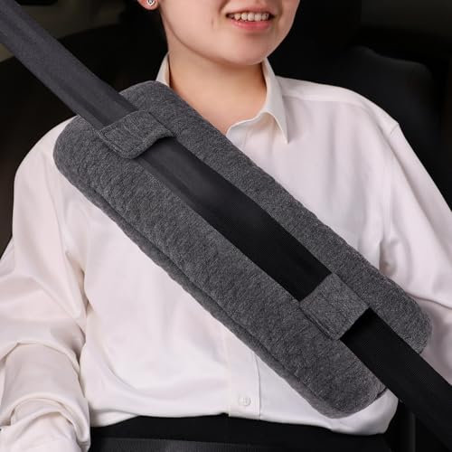 RoamReady Coussin de ceinture de sécurité pour mastectomie post-chirurgie, coussin de soutien pour la récupération de la poitrine, chimio, port cardiaque, pontage, hystérectomie, cadeau pour femme