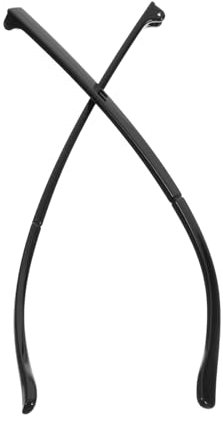 Ipetboom 1 Paar Brillenzubehör brillen zubehör Eyewear Zubehör Brillenbügel Brillenhalter Brillenersatzbügel Ohrbügel für Brillen tr Black