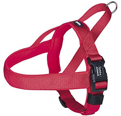 Nobby Norwegergeschirr Classic Preno, rot / rot L: 68-85 cm + 54 cm, B: 40/45 mm, 1 Stück