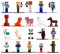 Jada 253265001 Mine Craft 20 DIE-CAST Figure Pack Wave 7, Multi