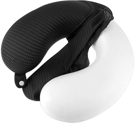 Gjinxi Nackenkissen Flugzeug Kissenbezug Reisekissen Nackenkissen Kissenbezug Ersatzbezug Nackenkissenbezug Waschbarer für Reisen Camping Büro(Nur Kissenbezüge Keine Füllung)