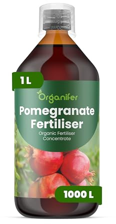 Flytande gödsel för granatäpple 1L – Organiskt näringstillskott för frodig blomning, fruktsättning och starka rötter – Organifer