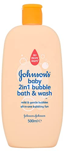 Johnson's Bubble Baby Bath and Wash, 500ml