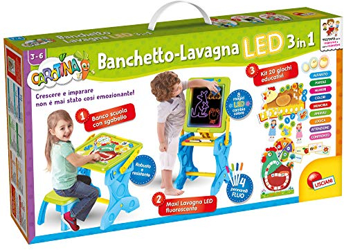 Lisciani Giochi - Carotina Banchetto led gioco e imparo 3 in 1