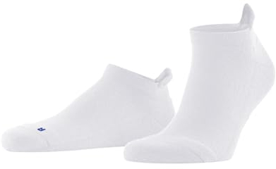 FALKE Unisex Sneakersocken Cool Kick Sneaker U Sn weich atmungsaktiv schnelltrocknend kurz einfarbig 1 Paar, Weiß White 2000, 39-41