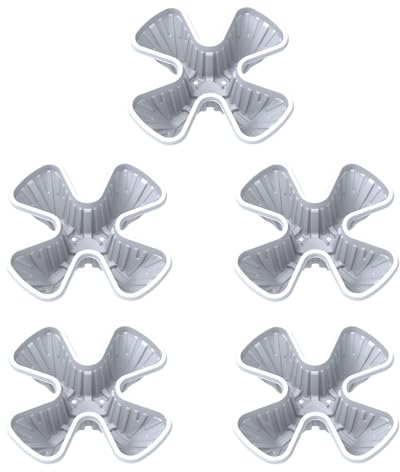 Generisch 5 Säulentopf Set Pflanzturm, Stapelbare Pflanztöpfe Auf Kräutertopf Kräuterturm Kartoffelturm Pflanzsäule Blumentopf, Pflanzkübel Kräuter Kübel, Vertikaler Garten Outdoor