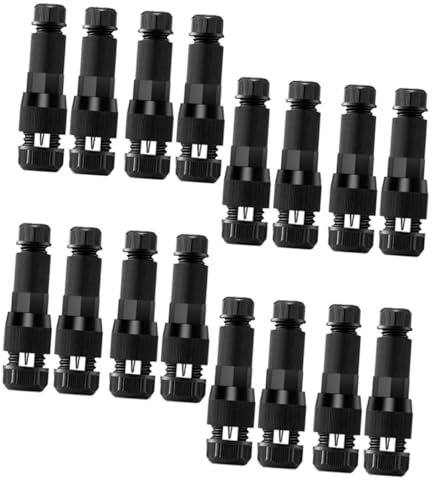 Hemobllo 16pcs Outdoor Part Landscape Cable Connectors Garden Light Wire Connectors for Outdoor Lighting