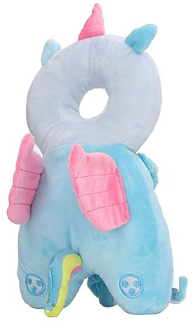 Depisuta Babyhuvudskydd Ryggsäck, PP Bomullsfyllning Baby Walker Head Protector Pad Safety Cushion för Småbarn Som Faller Krypning och Promenader, Mjuk och Bekväm (Typ C 30 cm)