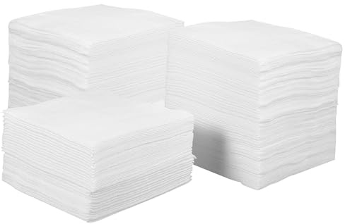 LABRIMP 400 Stück Stoff Make Up Entferner Pads Vliesstoffpolster mit Abriebfestigkeit Einweg Abschminktücher für Frauen Gesichtsreinigung im Beauty Bereich
