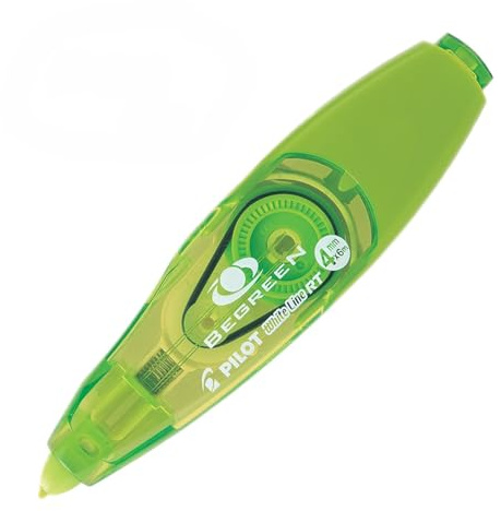 PILOT Roller de correction rétractable écologique Begreen White line RT 4 mm